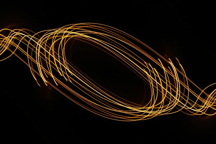 a close-up of a light